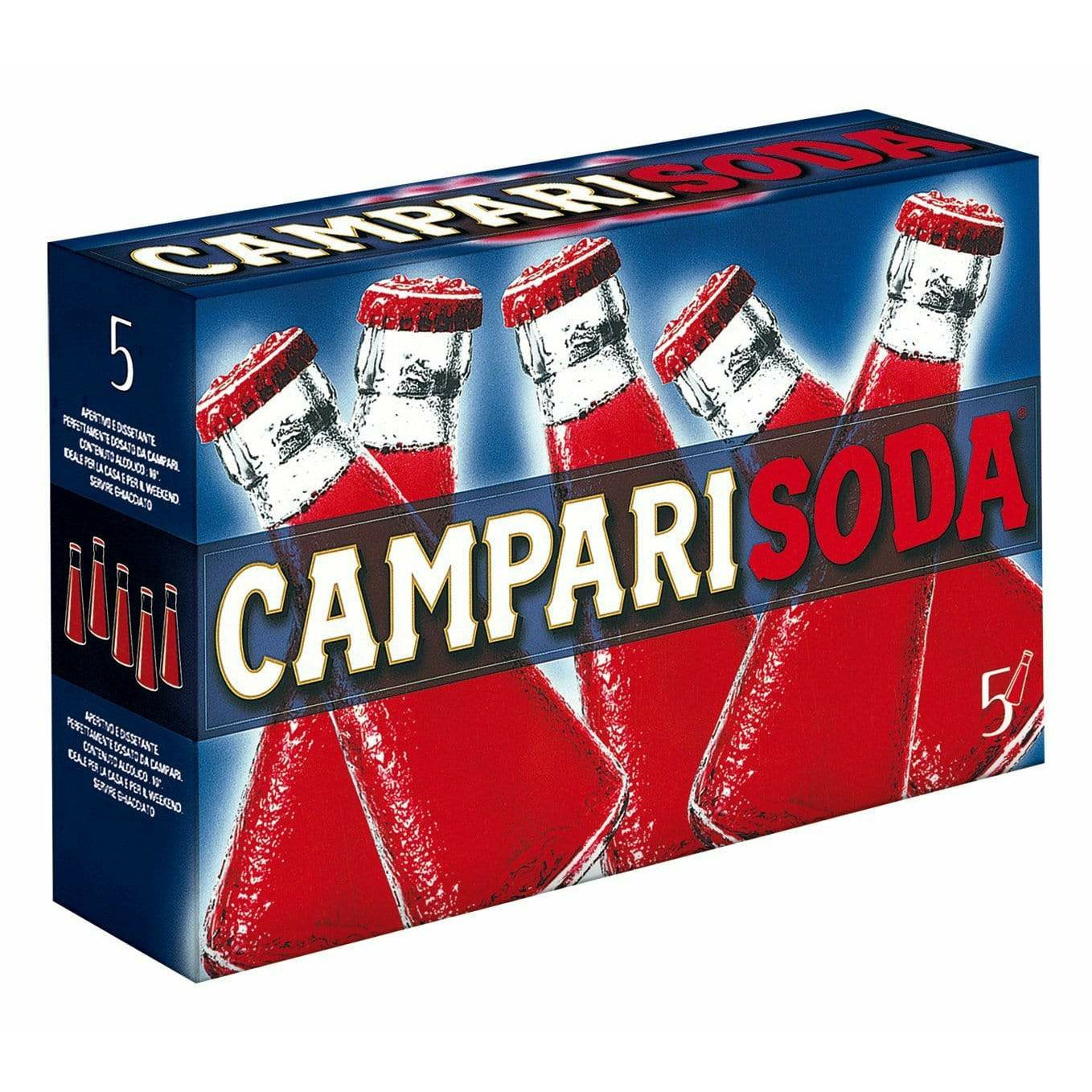 CAMPARI SODA - 5x 98 ml