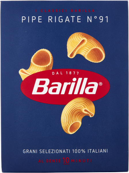 BARILLA PIPE RIGATE No.91 - 500g