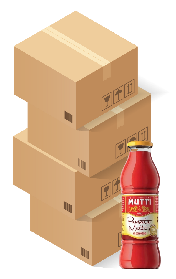 Supplément de quantité pour les bouteilles Mutti - 1