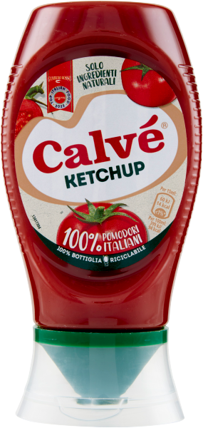 Calve Ketchup Top Down - 250 g