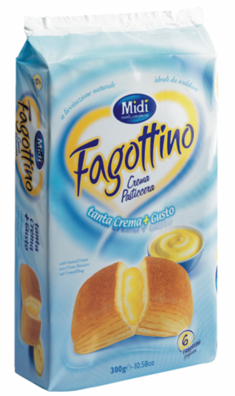 Midi´ Fagottini alla Crema Pasticcera - 300 g
