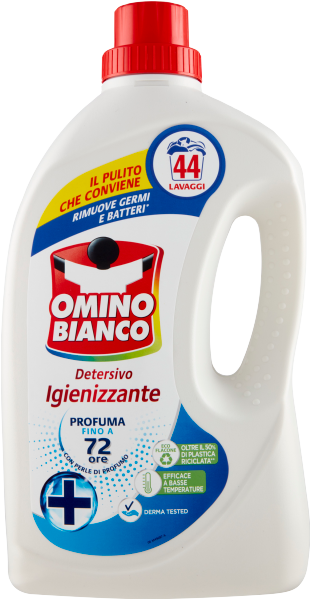 Omino Bianco Detersivo Lavatrice Igenizzante - 1760 ml