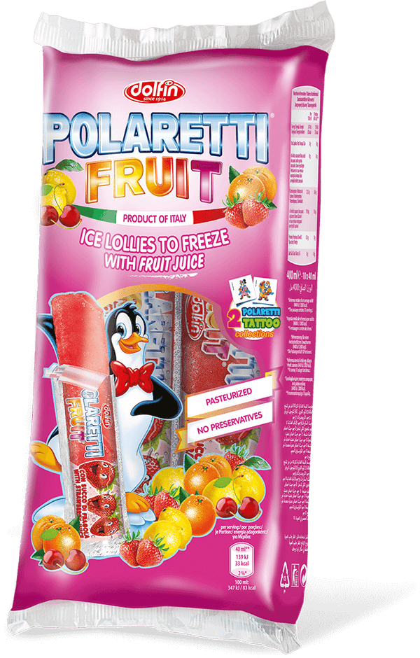 Polaretti Ghiaccioli Fruit Bimba - 400 ml - 1