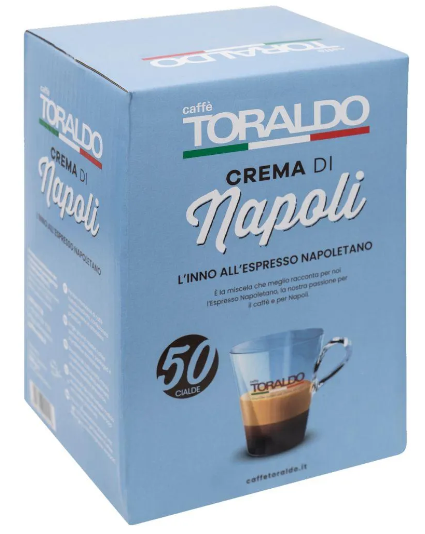 Toraldo Cialde Miscela Crema di Napoli - 50 Cialde