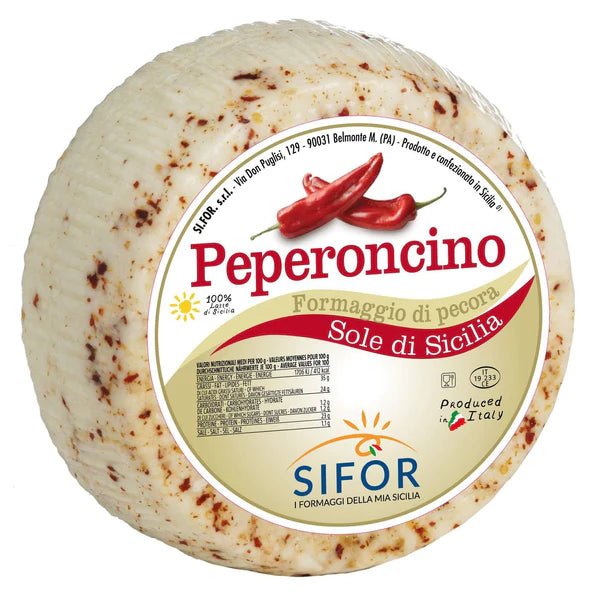 Sifor Pecorino Primo Sale al Peperoncino - ca. 1 kg - 1