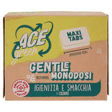 Ace Green Gentile Monodosi in Tabs - 18pz 324 g - 1