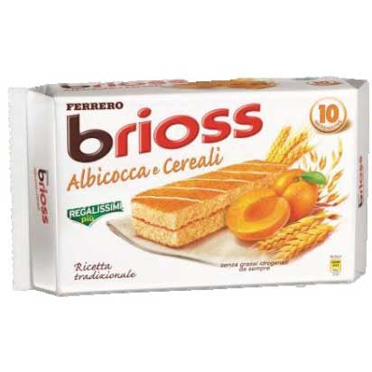 Ferrero Brioss Albicocca e Cereali - 280 g