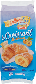 Divella Croissants All´Albicocca - 270 g - 1