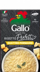 GALLO RISOTTO AI QUATTRO FORMAGGI - 175g