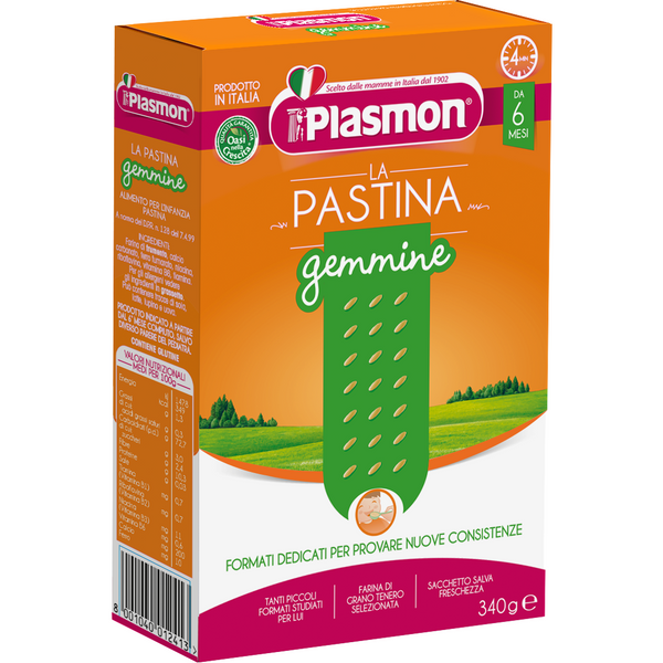 Plasmon Pastina Gemmine da 4 Mesi - 340 g - 1