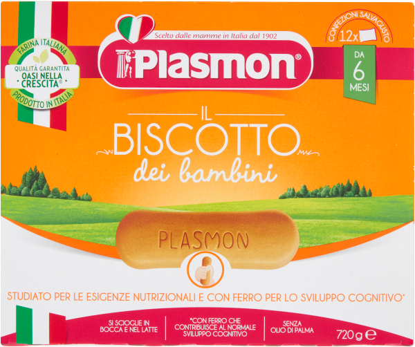 Plasmon Biscotto dei Bambini - 720 g - 1