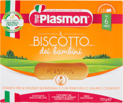 PLASMON BISCOTTINO GRANULATO - 374 g x 2