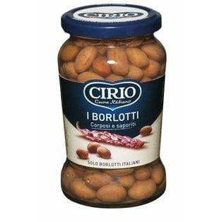CIRIO FAGIOLI BORLOTTI VETRO - 370gr - Butera Eats