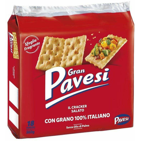 GRAN PAVESI CRACKERS SALATI - 560gr - Butera Eats