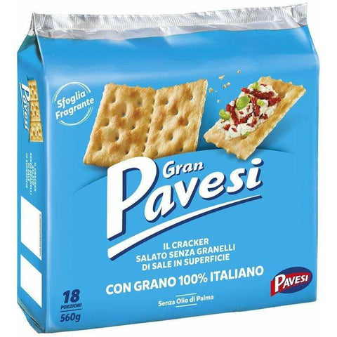 GRAN PAVESI CRACKERS SENZA SALE - 560gr - Butera Eats