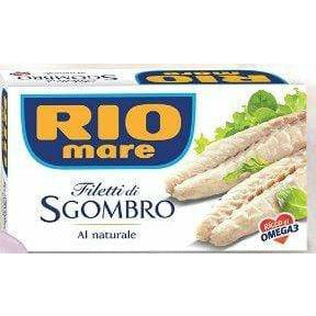 RIO MARE FILETTI DI SGOMBRO AL NATURALE - 125gr - Butera Eats