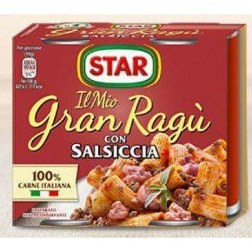 STAR GRAN RAGU' CON SALSICCIA - 2x 180gr - Butera Eats